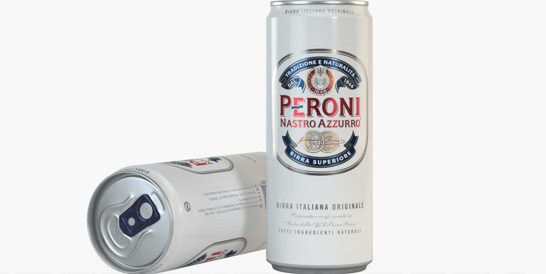 Peroni Beer can